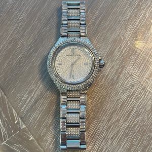 Silver bling Michael Kors Watch